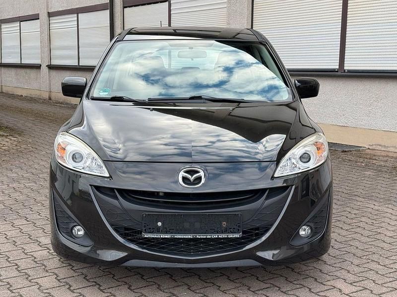Gebraucht Mazda 5 116 PS (85 kW) 2012 Schwarz Van / Kleinbus