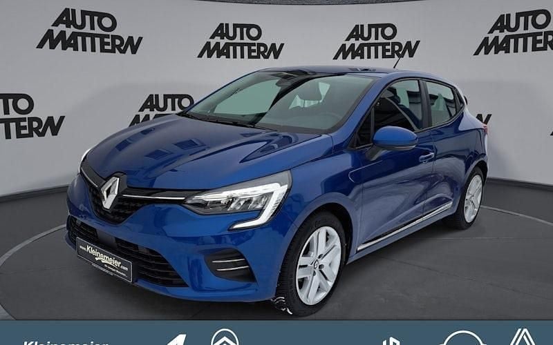 Blau Gebraucht 2021 Renault Clio V Experience Limousine | 11.990 € (Superpreis) - Bild 1/4
