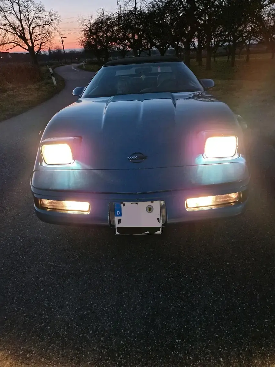 Gebraucht Corvette C4 305 PS (224 kW) 1992 Blau Cabrio