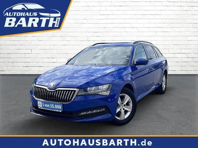 Blau Gebraucht 2020 Skoda Superb Ambition Kombi | 19.890 € (Fairer Preis) - Bild 1/4