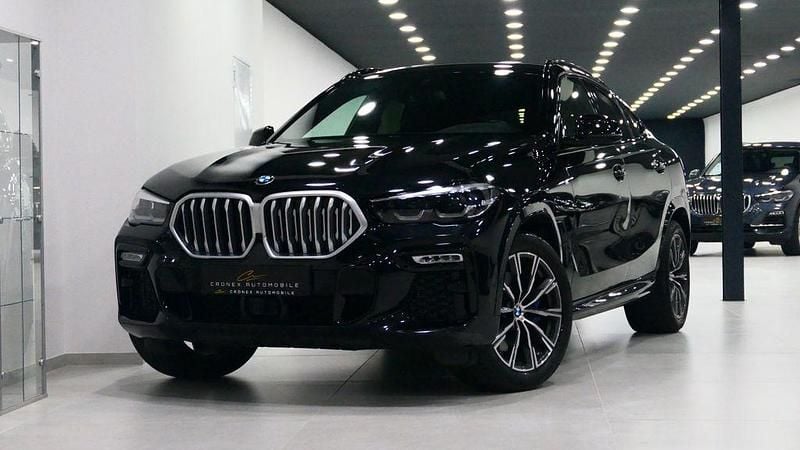 Saphirschwarz Gebraucht 2021 BMW X6 M Sport SUV | 58.890 € (Fairer Preis) - Bild 1/4