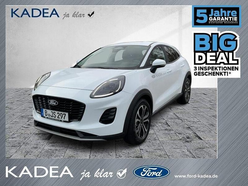 Gebraucht Ford Puma Titanium 125 PS (91 kW) 2024 Frost weiß Kleinwagen