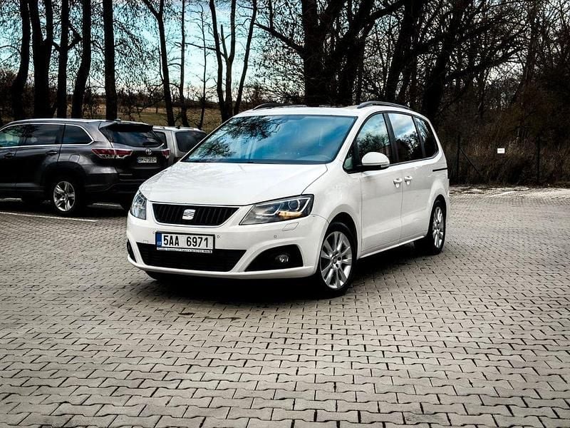 Gebraucht Seat Alhambra Style 170 PS (125 kW) 2012 Weiß Van / Kleinbus