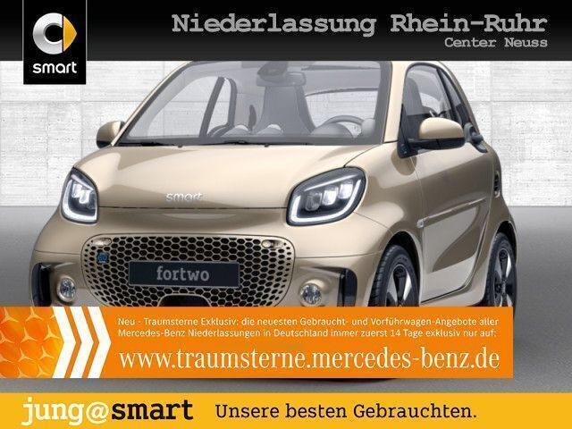Beige Gebraucht 2022 Smart ForTwo Electric Drive Exclusive Coupé | 11.690 € (Guter Preis) - Bild 1/3