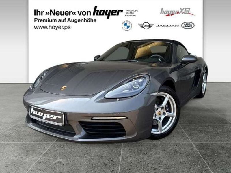 Gebraucht Porsche Boxster 299 PS (219 kW) 2017 Achatgrau metallic (metallic) Cabrio