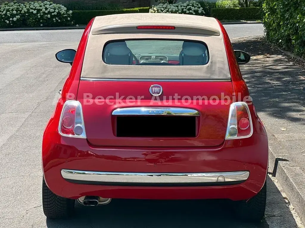 Gebraucht Fiat 500C 69 PS (50 kW) 2014 Rot Cabrio