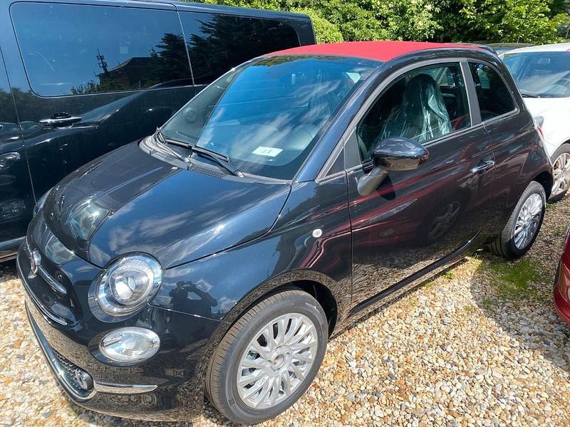 Schwarz Neu 2024 Fiat 500C Dolcevita Cabrio | 19.440 € (Fairer Preis) - Bild 1/2