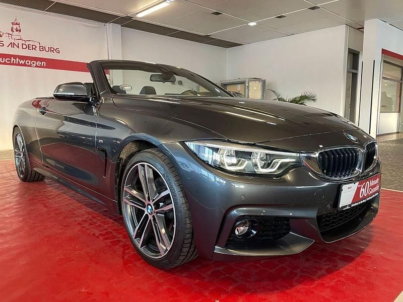 Grau Gebraucht 2019 BMW 430 Cabriolet M Sport Cabrio | 32.999 € (Etwas zu teuer) - Bild 1/4