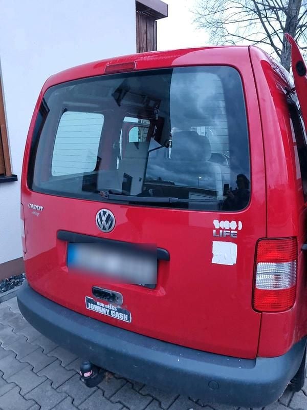 Gebraucht VW Caddy 80 PS (58 kW) 2009 Rot Van / Kleinbus