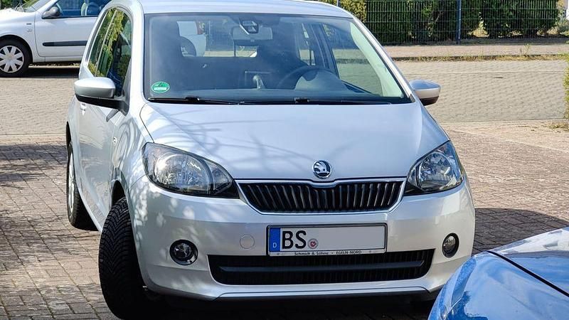 Grau Gebraucht 2014 Skoda Citigo G-TEC Style Kleinwagen | 3.350 € - Bild 1/4