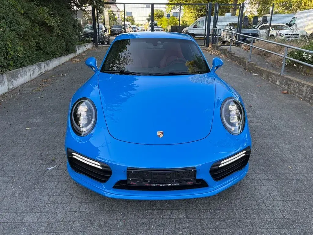Gebraucht Porsche 911 Turbo S 581 PS (427 kW) 2017 Blau Coupé