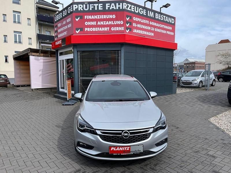 Gebraucht Opel Astra Dynamic 125 PS (91 kW) 2018 Silber Kombi