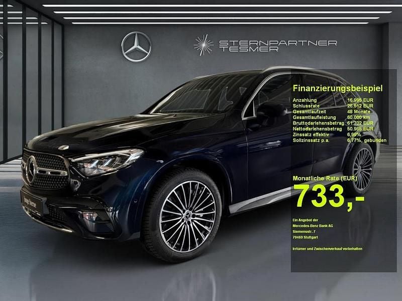 Blau Gebraucht 2024 Mercedes GLC450 AMG SUV | 67.700 € (Superpreis) - Bild 1/3