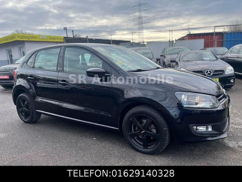 Gebraucht VW Polo Comfortline 69 PS (50 kW) 2010 Schwarz Limousine