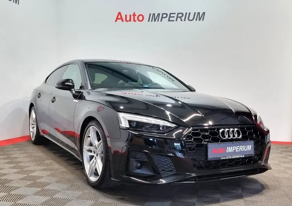 Gebraucht Audi A5 Sportback S-Line 190 PS (139 kW) 2020 Schwarz Kleinwagen