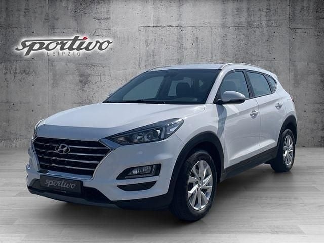 Polar white / sol Gebraucht 2019 Hyundai Tucson Trend SUV | 15.999 € (Superpreis) - Bild 1/4