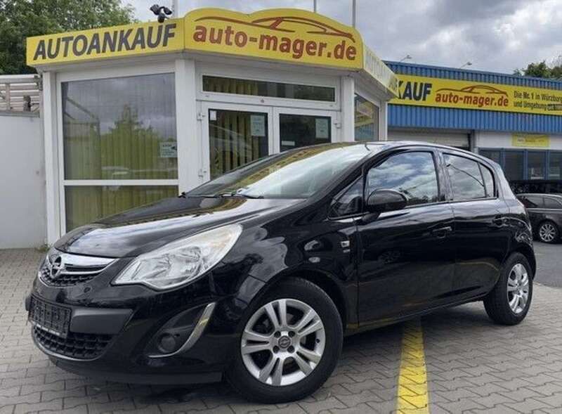 Schwarz Gebraucht 2011 Opel Corsa Kleinwagen | 4.450 € (Fairer Preis) - Bild 1/4