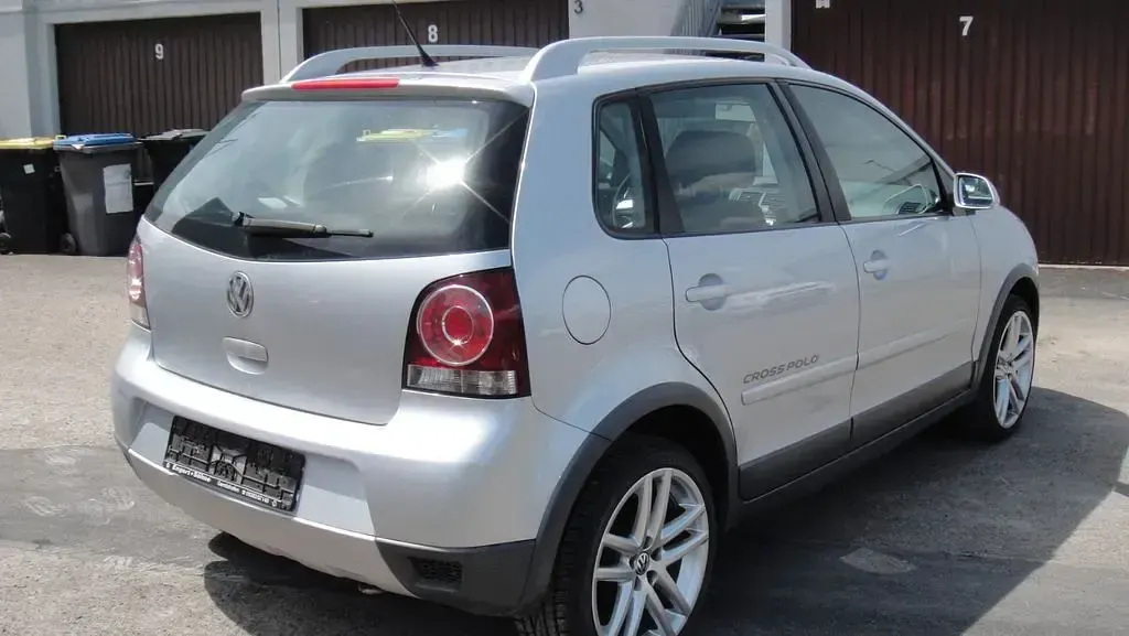 Gebraucht VW Polo Cross 80 PS (58 kW) 2007 Silber Kleinwagen