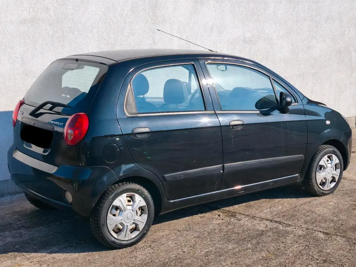 Gebraucht Chevrolet Matiz 52 PS (38 kW) 2009 Schwarz Kleinwagen