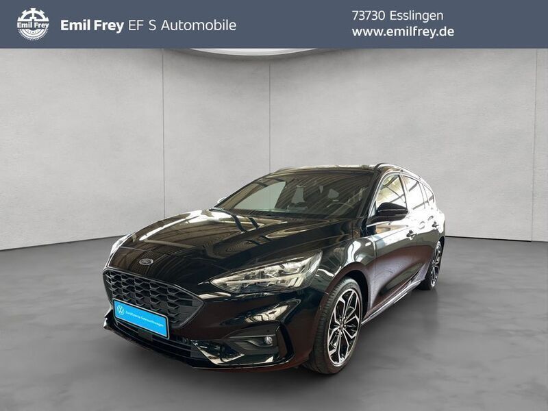 Agate black metallic Gebraucht 2021 Ford Focus ST-Line X Kombi | 21.890 € (Fairer Preis) - Bild 1/4