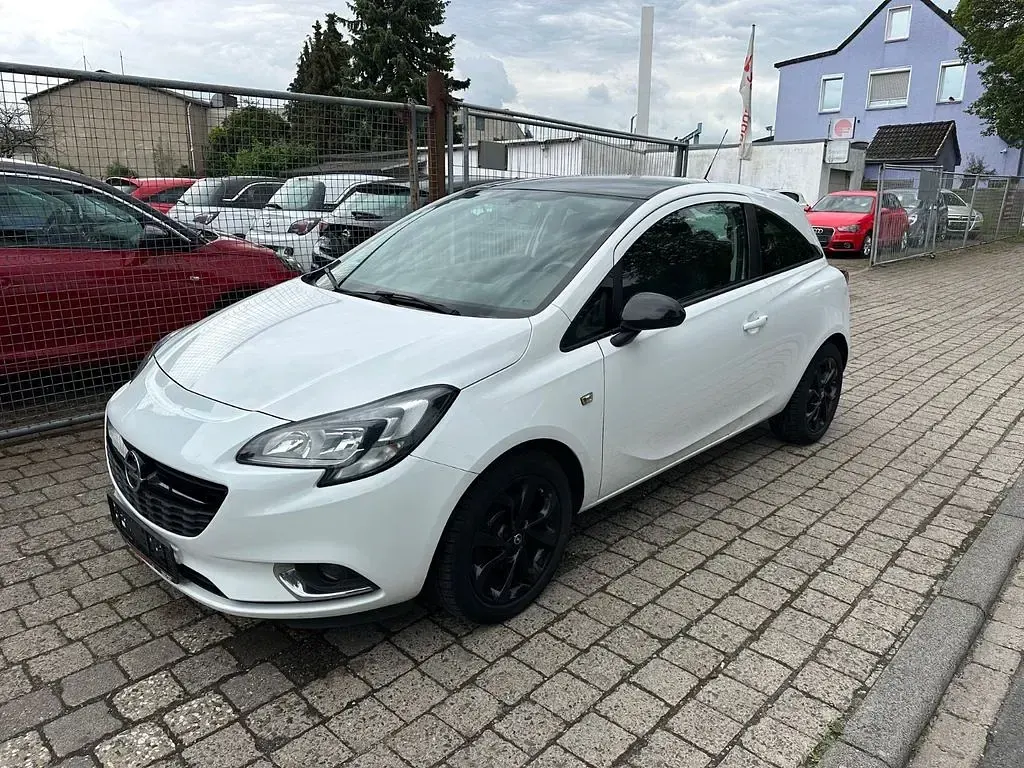 Gebraucht Opel Corsa Edition 101 PS (74 kW) 2016 Weiß Kleinwagen