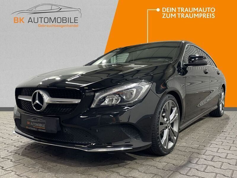 Schwarz Gebraucht 2017 Mercedes CLA180 Shooting Brake Kombi | 17.900 € (Fairer Preis) - Bild 1/4
