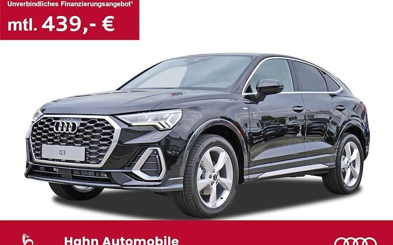 Schwarz Gebraucht 2025 Audi Q3 Sportback S-Line SUV | 44.830 € (Fairer Preis) - Bild 1/4