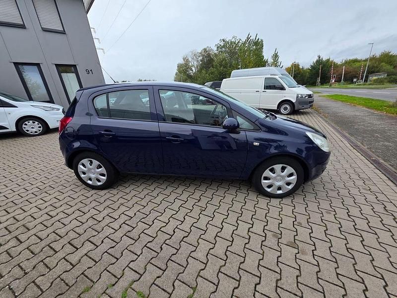 Gebraucht Opel Corsa Edition 80 PS (58 kW) 2008 Blau Limousine