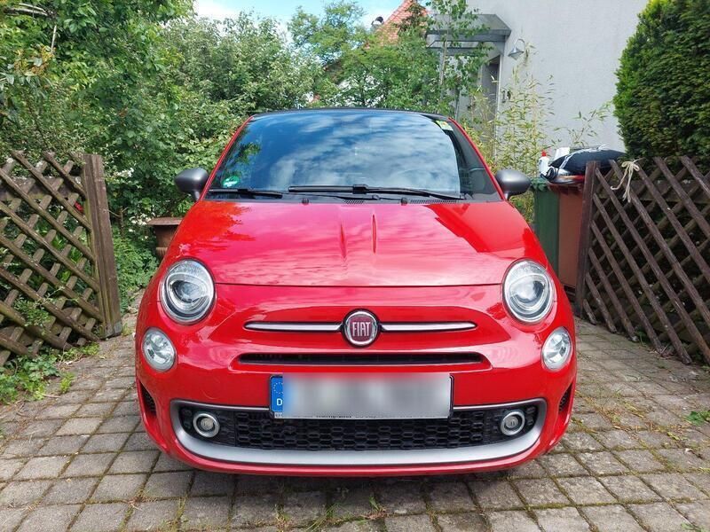 Rot Gebraucht 2018 Fiat 500C S Cabrio | 13.300 € (Teuer) - Bild 1/4