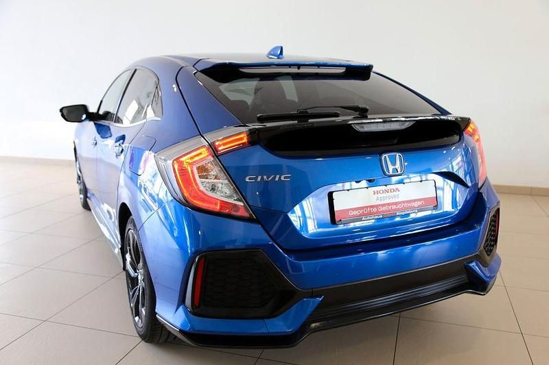 Gebraucht Honda Civic Dynamic 126 PS (92 kW) 2019 Blau Limousine