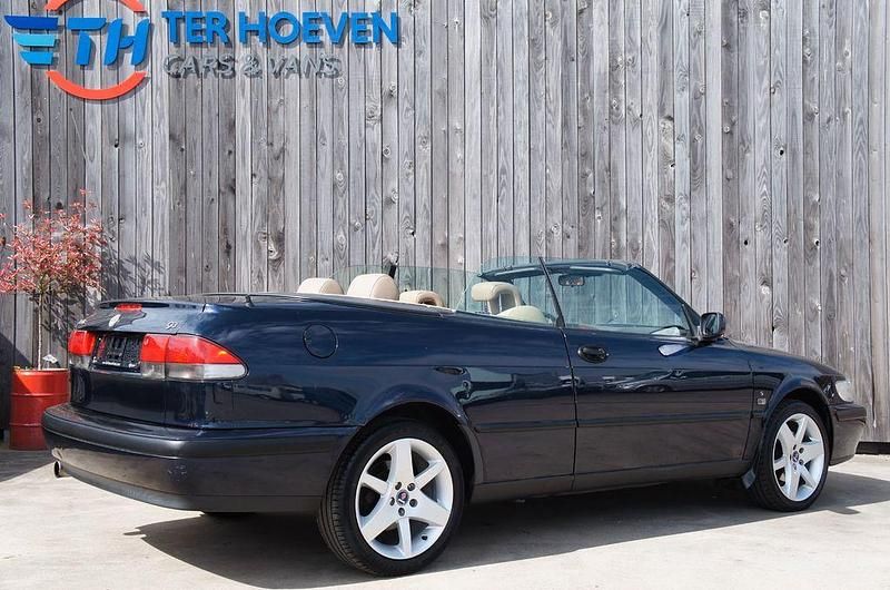 Occasion Saab 9-3 Cabriolet 150 ch (110 kW) 2001 Bleue Cabriolet