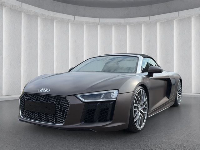 Grau Gebraucht 2017 Audi R8 Spyder Design Cabrio | 125.900 € (Superpreis) - Bild 1/4
