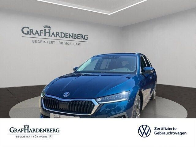 Blau Gebraucht 2021 Skoda Octavia First Edition Kombi | 24.888 € (Fairer Preis) - Bild 1/3