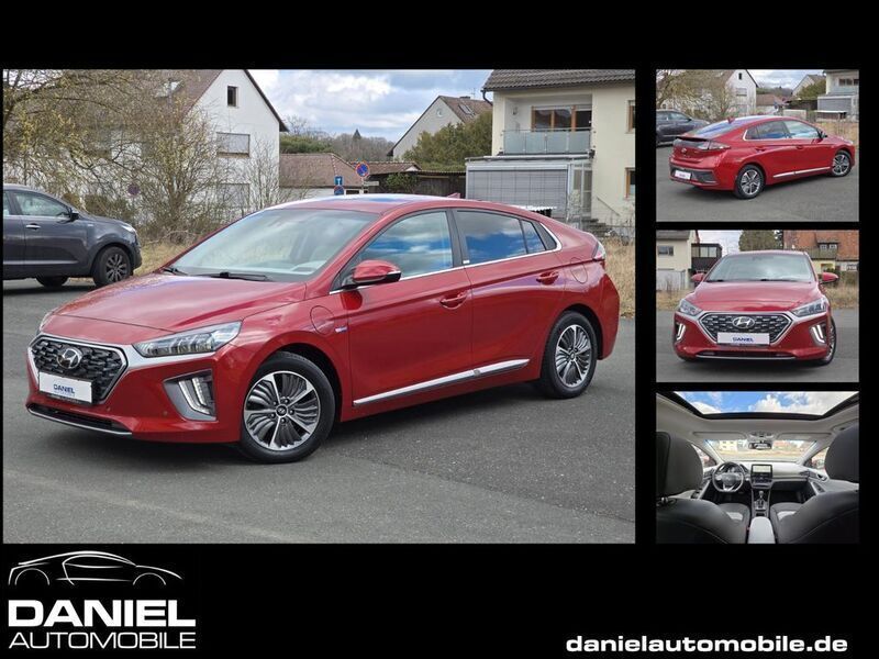 Fiery red / met Gebraucht 2020 Hyundai Ioniq Premium Limousine | 15.999 € (Guter Preis) - Bild 1/4
