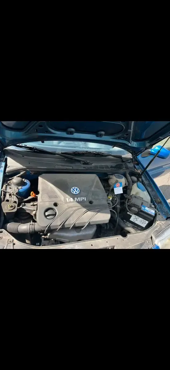 Gebraucht VW Polo 60 PS (44 kW) 2001 Blau Kleinwagen