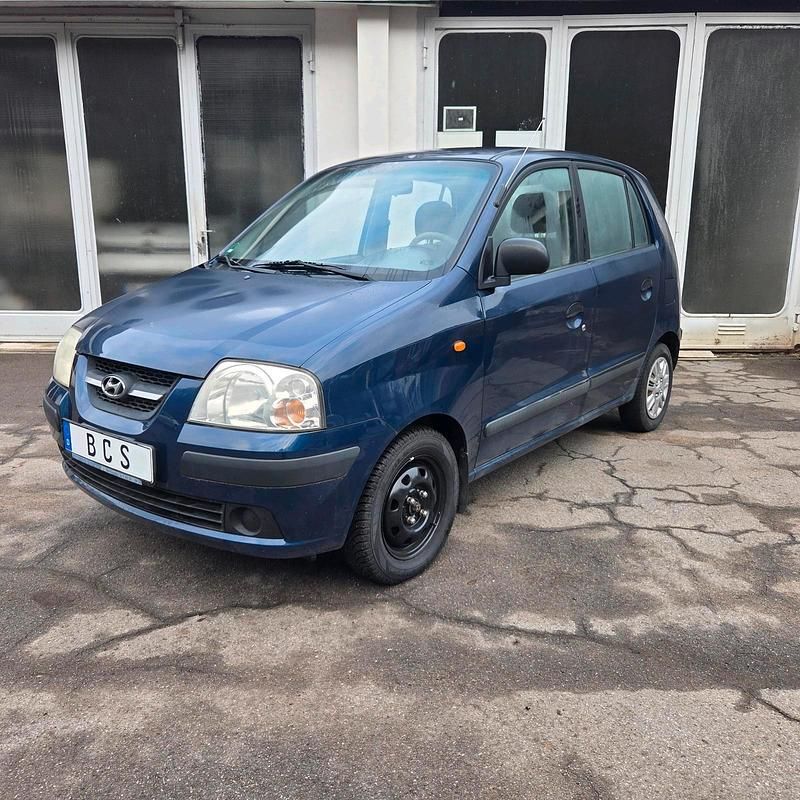 Blau Gebraucht 2007 Hyundai Atos Kleinwagen | 350 € (Superpreis) - Bild 1/4