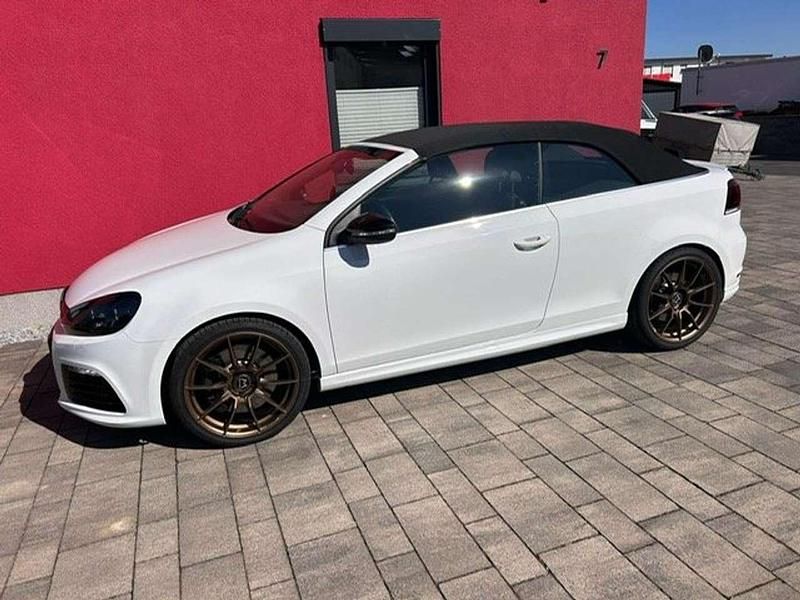 Weiß Gebraucht 2013 VW Golf Cabriolet R Cabrio | 22.800 € (Teuer) - Bild 1/1