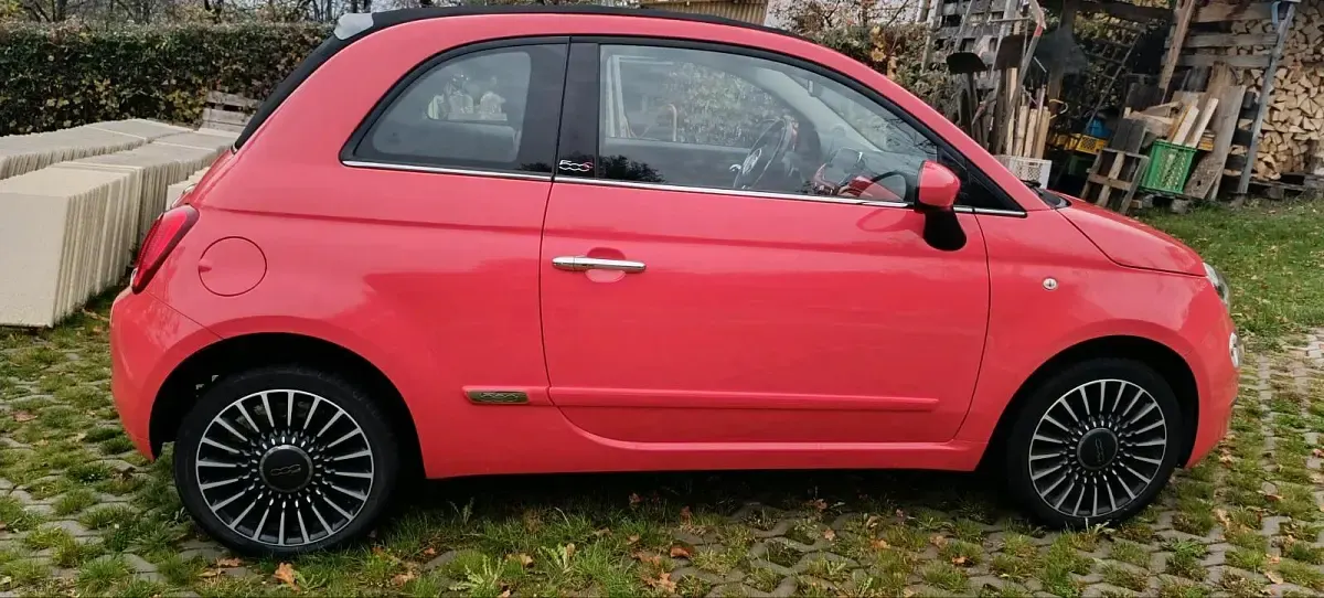 Gebraucht Fiat 500 86 PS (63 kW) 2017 Rot Cabrio