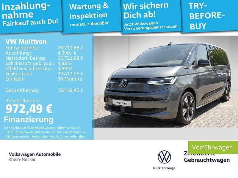 Grau Gebraucht 2025 VW Multivan Edition Van | 64.999 € - Bild 1/3