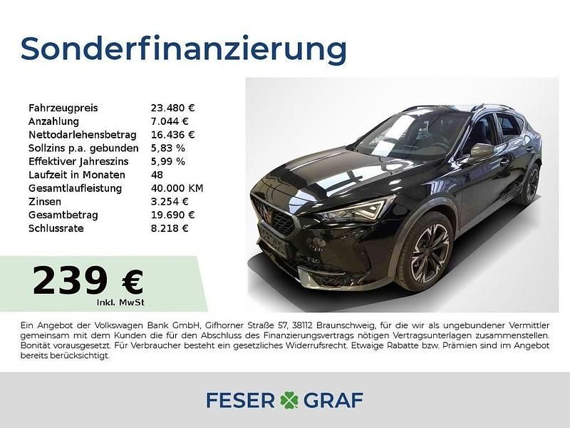 Gebraucht Cupra Formentor 204 PS (150 kW) 2022 Midnight schwarz metallic SUV