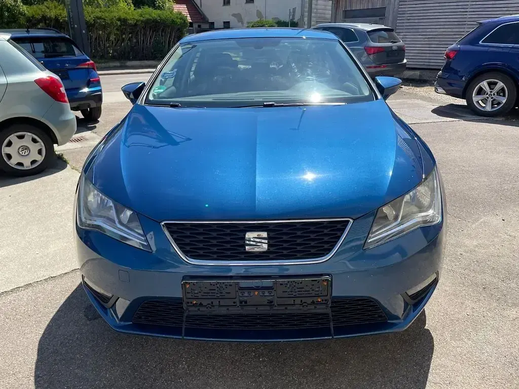 Gebraucht Seat Leon 110 PS (80 kW) 2015 Blau Limousine