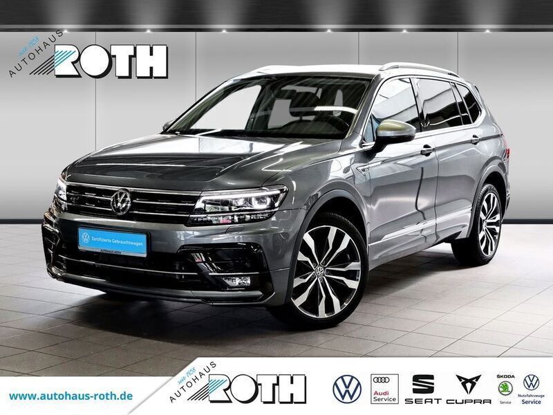 Grau Gebraucht 2019 VW Tiguan Allspace Highline SUV | 29.987 € (Guter Preis) - Bild 1/4
