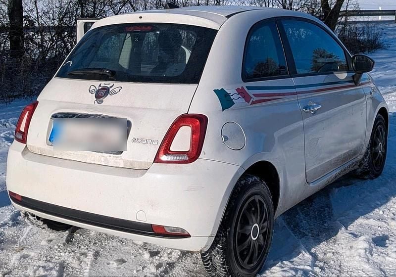 Weiß Gebraucht 2021 Fiat 500 Kleinwagen | 9.500 € (Superpreis) - Bild 1/4
