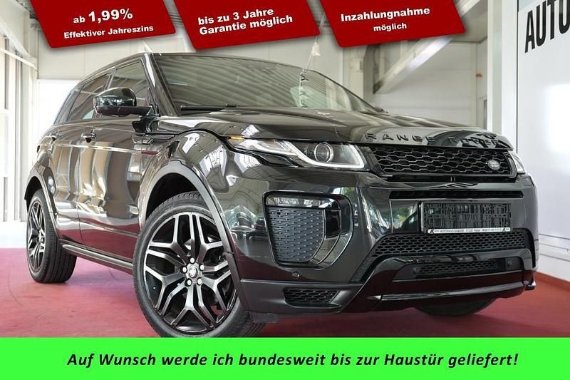 Schwarz Gebraucht 2018 Land Rover Range Rover evoque HSE Dynamic SUV | 26.600 € (Fairer Preis) - Bild 1/4