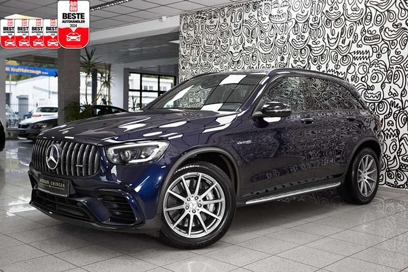 Cavansitblau metallic Gebraucht 2020 Mercedes GLC63 AMG AMG SUV | 64.380 € (Fairer Preis) - Bild 1/3