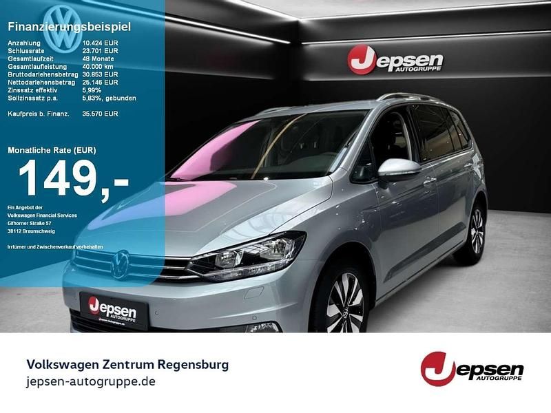 Oyster silver metallic Gebraucht 2025 VW Touran R Van / Kleinbus | 35.570 € (Fairer Preis) - Bild 1/4