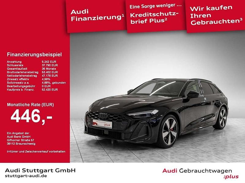 Schwarz Gebraucht 2025 Audi A5 S-Line Coupé | 52.420 € - Bild 1/2