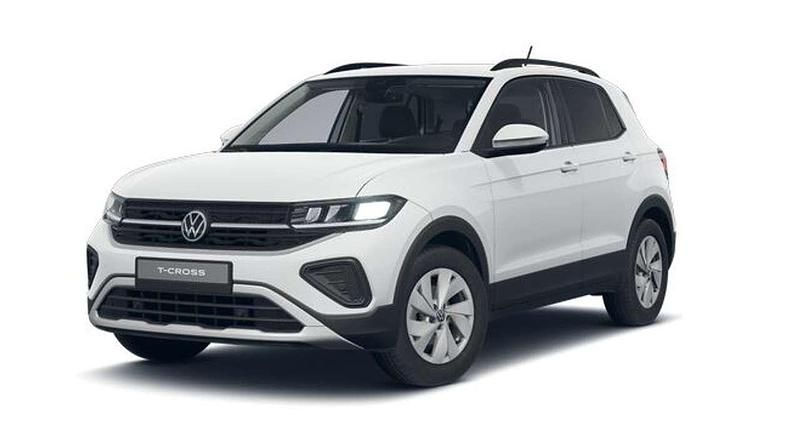 Pure white Neu 2025 VW T-Cross Life SUV | 19.900 € (Superpreis) - Bild 1/4