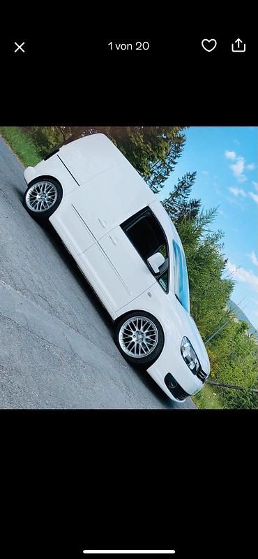 Gebraucht VW Caddy 102 PS (75 kW) 2011 Weiß Van / Kleinbus