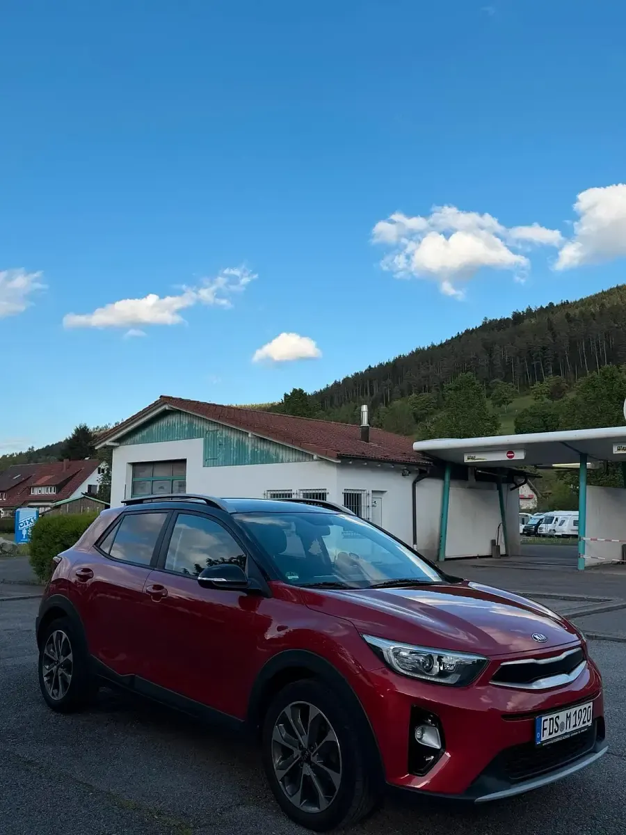 Gebraucht Kia Stonic Spirit 120 PS (88 kW) 2019 Rot SUV